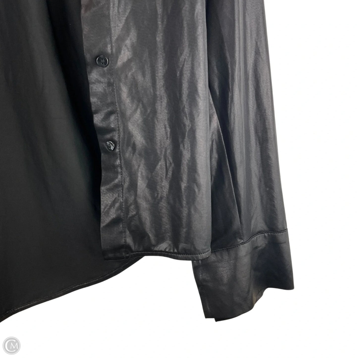 Top Long Sleeve By Anthropologie In Black, Size: Xl
