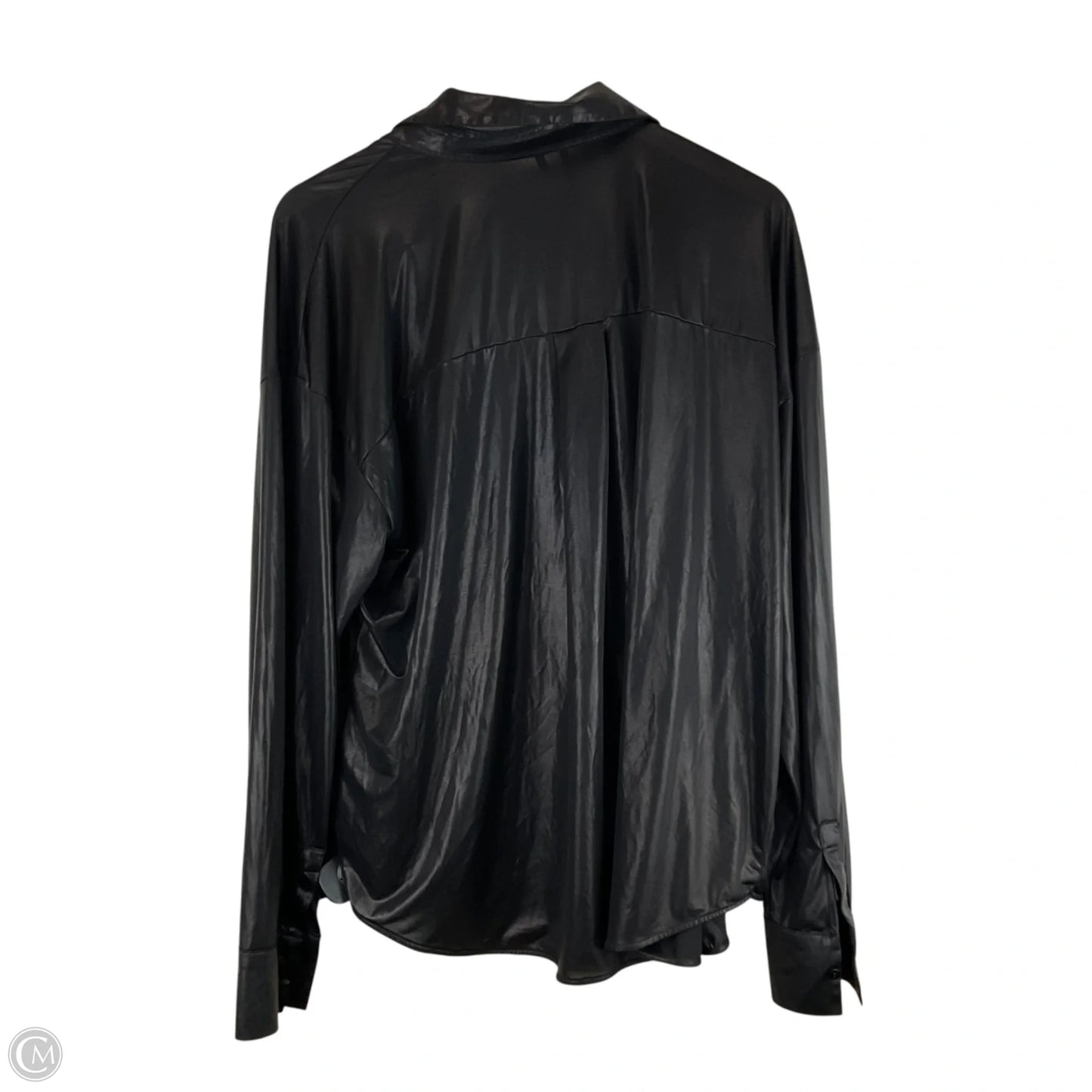Top Long Sleeve By Anthropologie In Black, Size: Xl