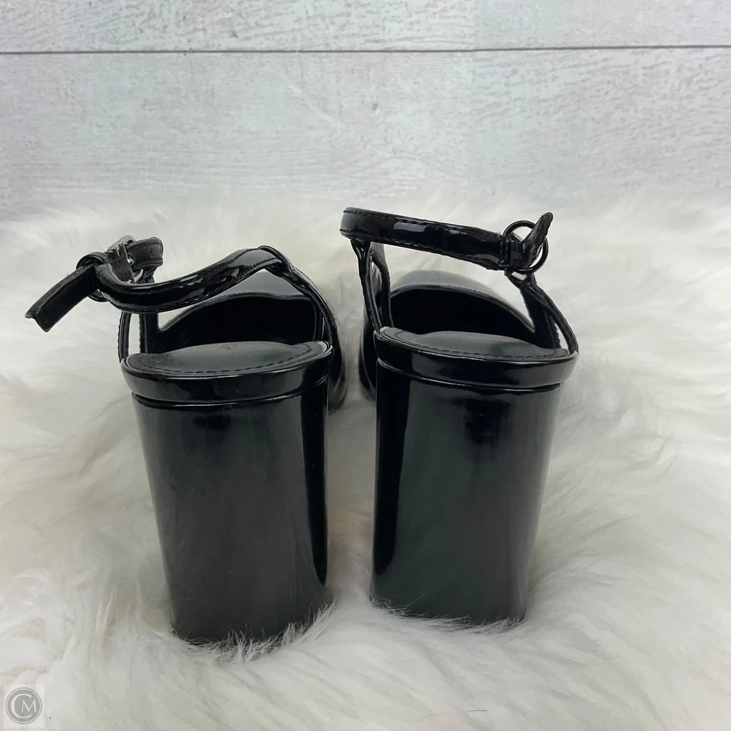 Shoes Heels Block By Marc Fisher In Black, Size: 8.5