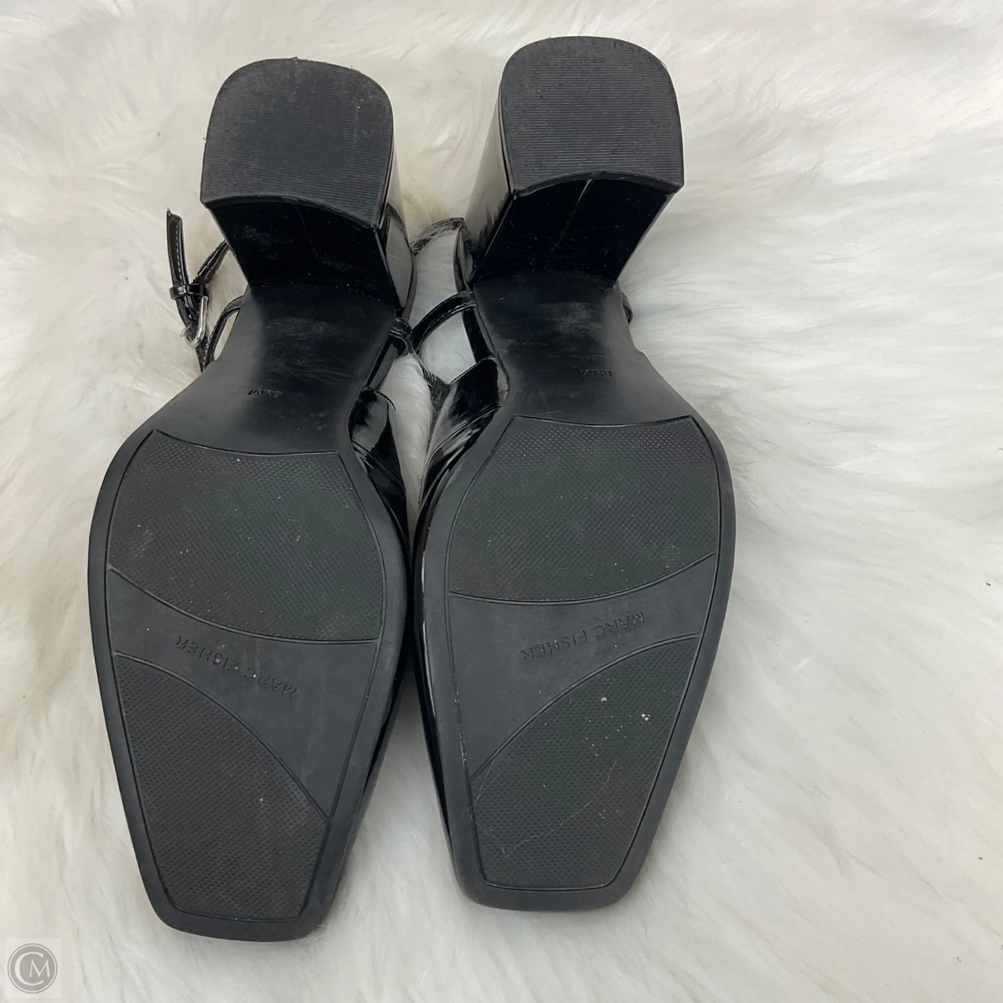 Shoes Heels Block By Marc Fisher In Black, Size: 8.5