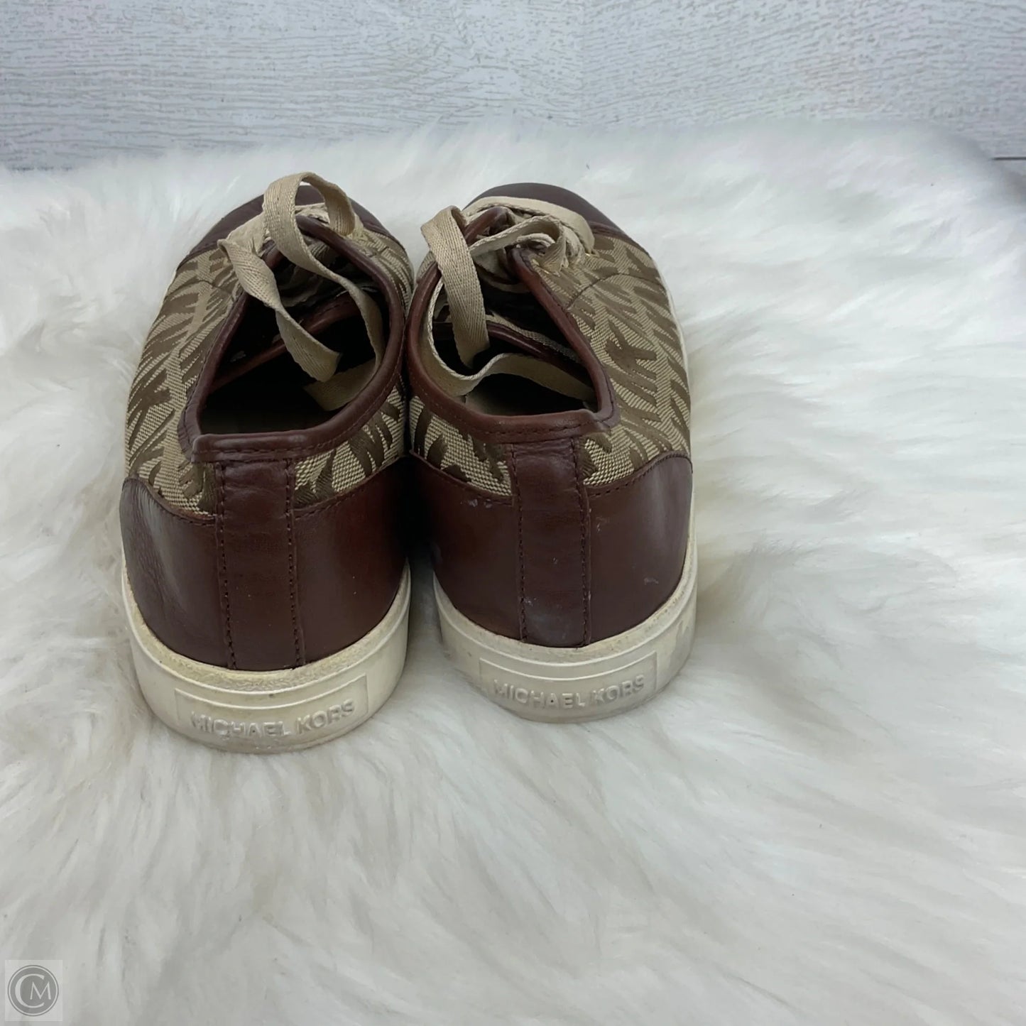 Shoes Designer By Michael Kors In Brown, Size: 9