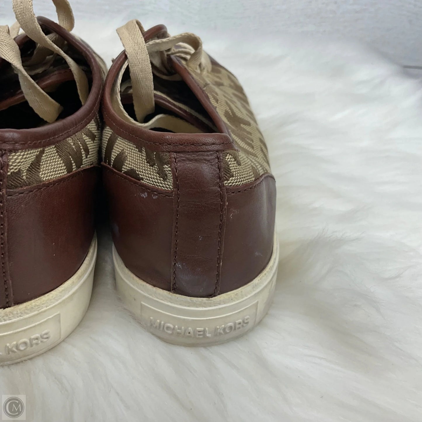 Shoes Designer By Michael Kors In Brown, Size: 9