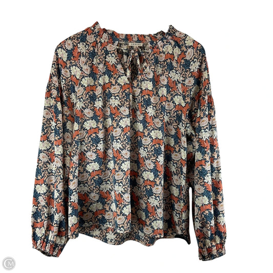 Top Long Sleeve By Jodifl In Navy, Size: S
