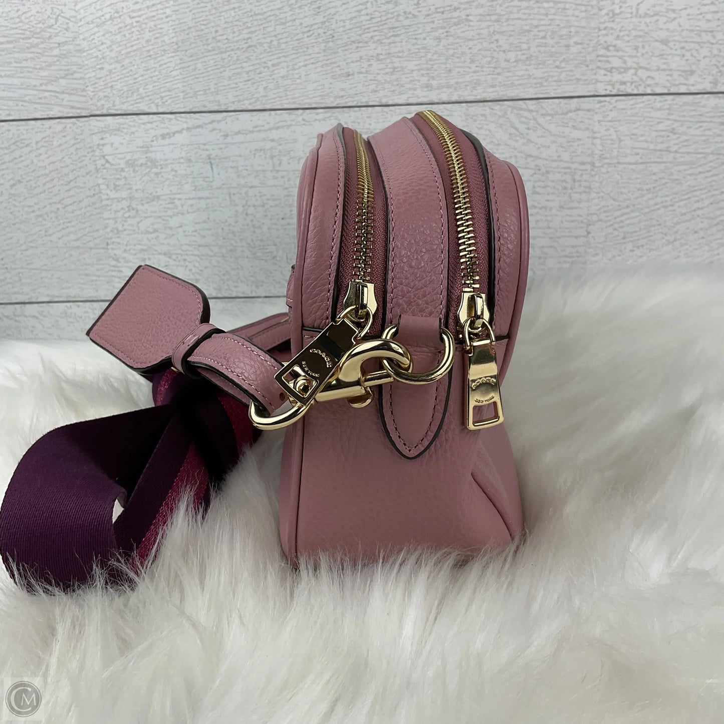Crossbody Designer By Coach, Size: Medium