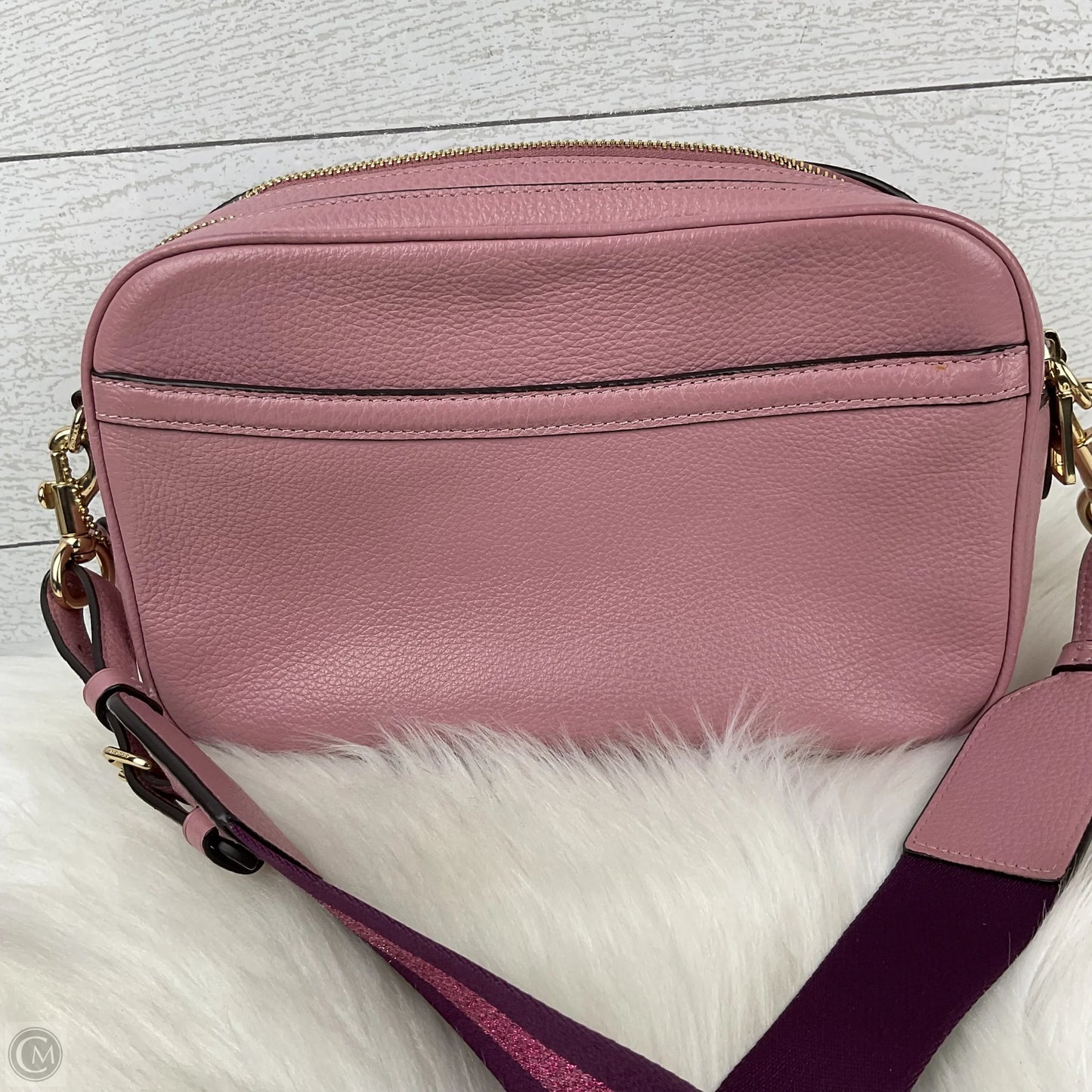Crossbody Designer By Coach, Size: Medium