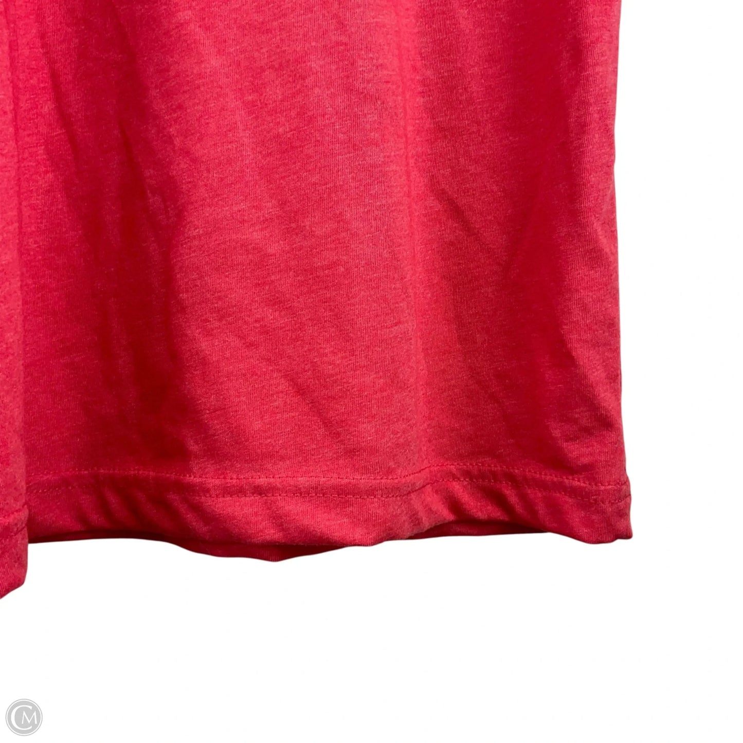 Top Short Sleeve Basic By Bella + Canvas In Red, Size: L