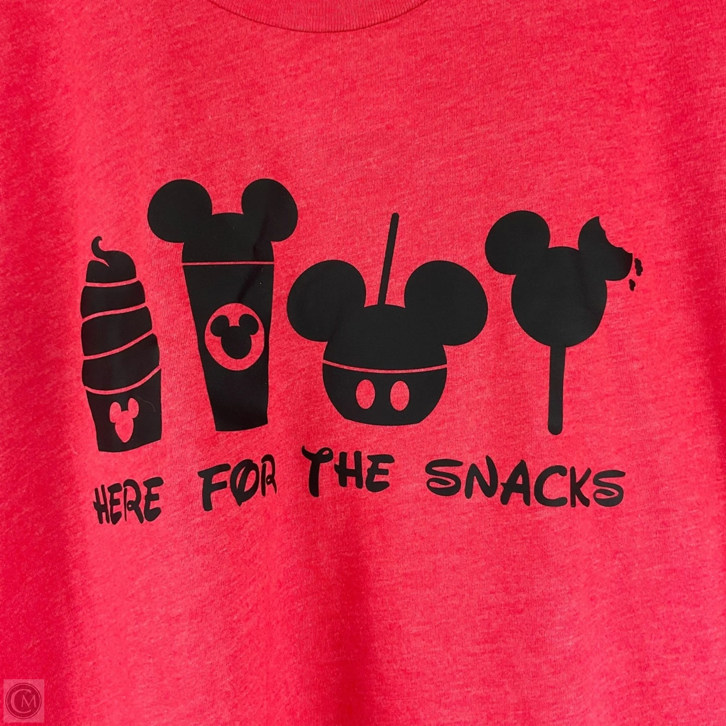 Top Short Sleeve Basic By Bella + Canvas In Red, Size: L