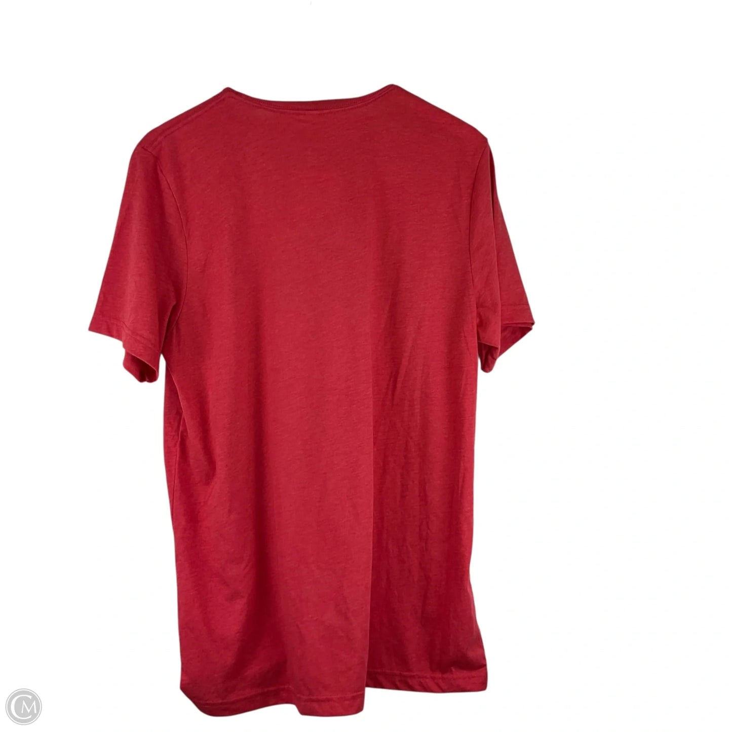 Top Short Sleeve Basic By Bella + Canvas In Red, Size: L