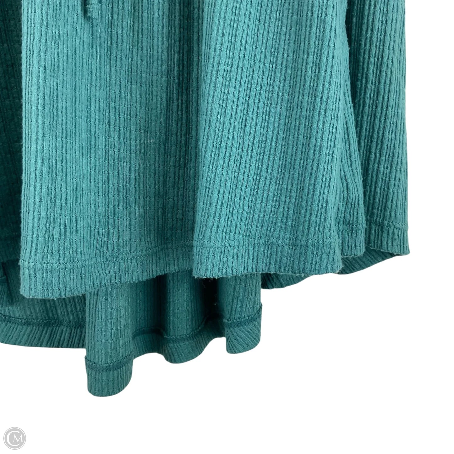 Top Sleeveless By Free People In Teal, Size: S