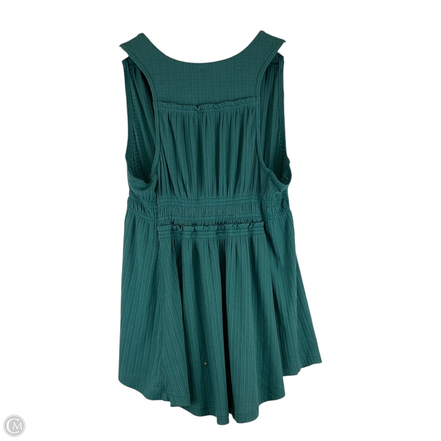 Top Sleeveless By Free People In Teal, Size: S