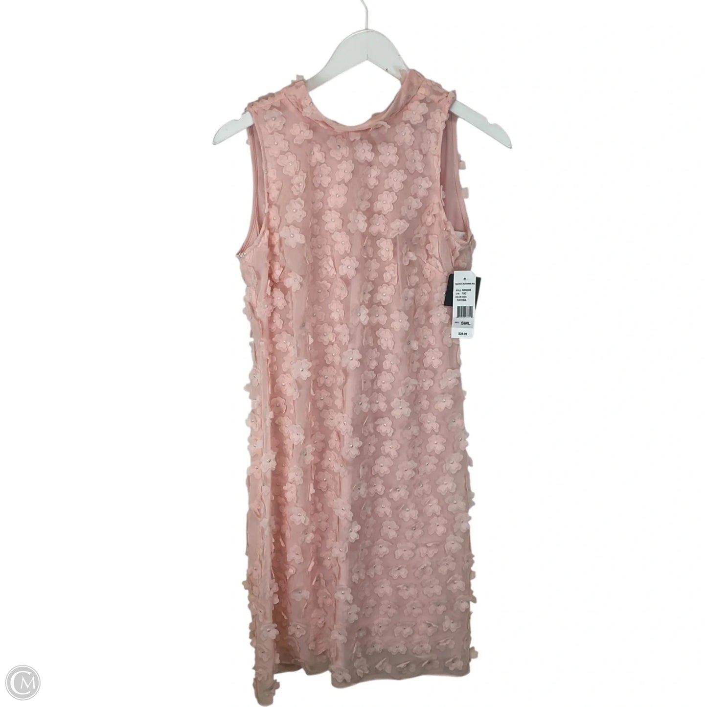 Dress Casual Short By Signature By Robbie Bee In Pink, Size: S