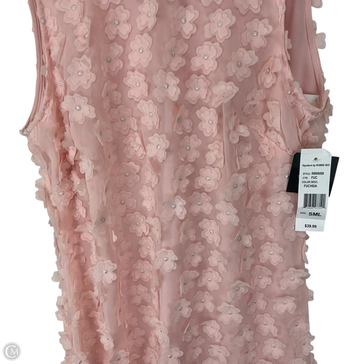 Dress Casual Short By Signature By Robbie Bee In Pink, Size: S