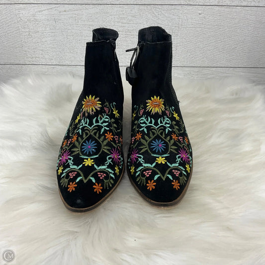 Boots Ankle Heels By Diba In Black, Size: 8.5