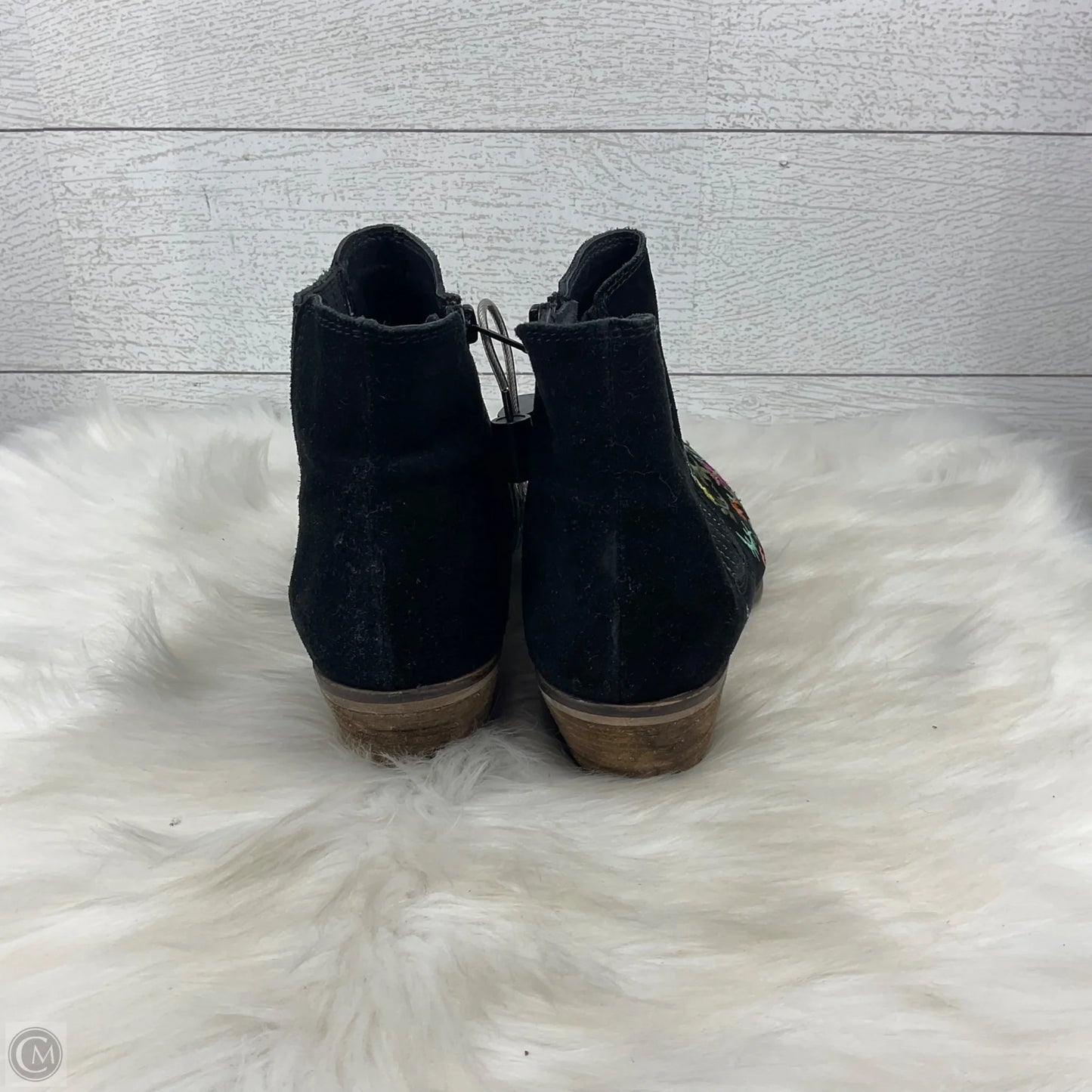Boots Ankle Heels By Diba In Black, Size: 8.5
