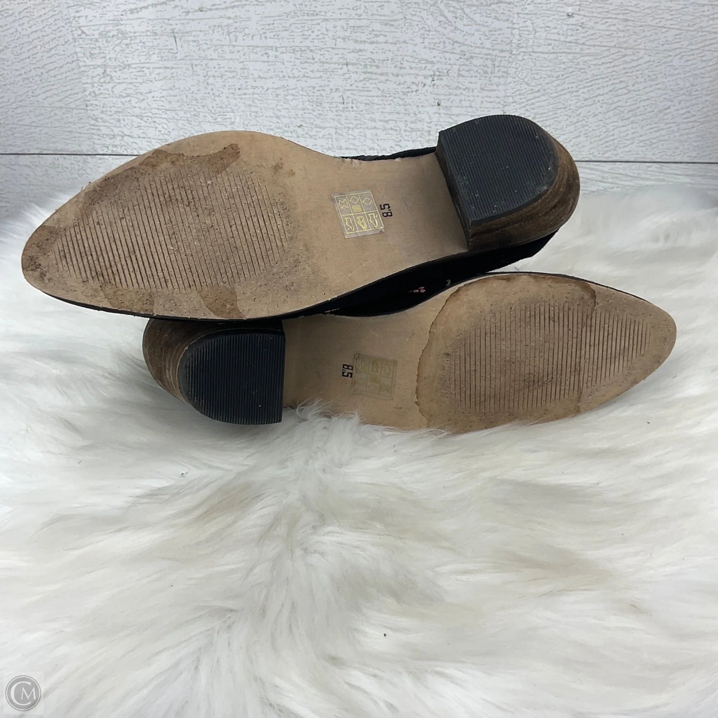 Boots Ankle Heels By Diba In Black, Size: 8.5
