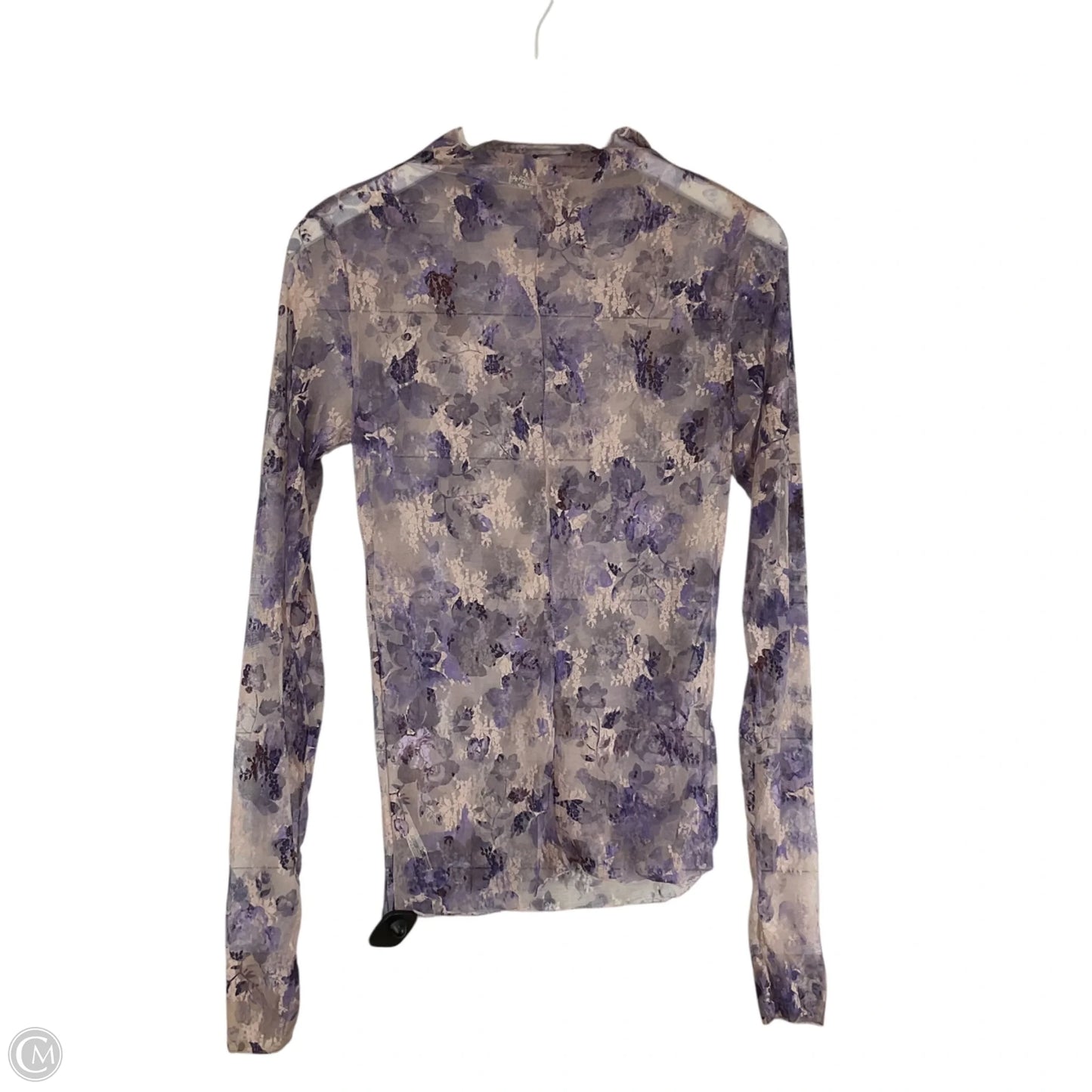 Top Long Sleeve By Free People In Purple, Size: Xl
