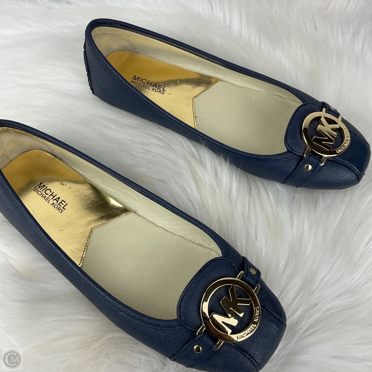 Shoes Designer By Michael Kors In Navy, Size: 7.5