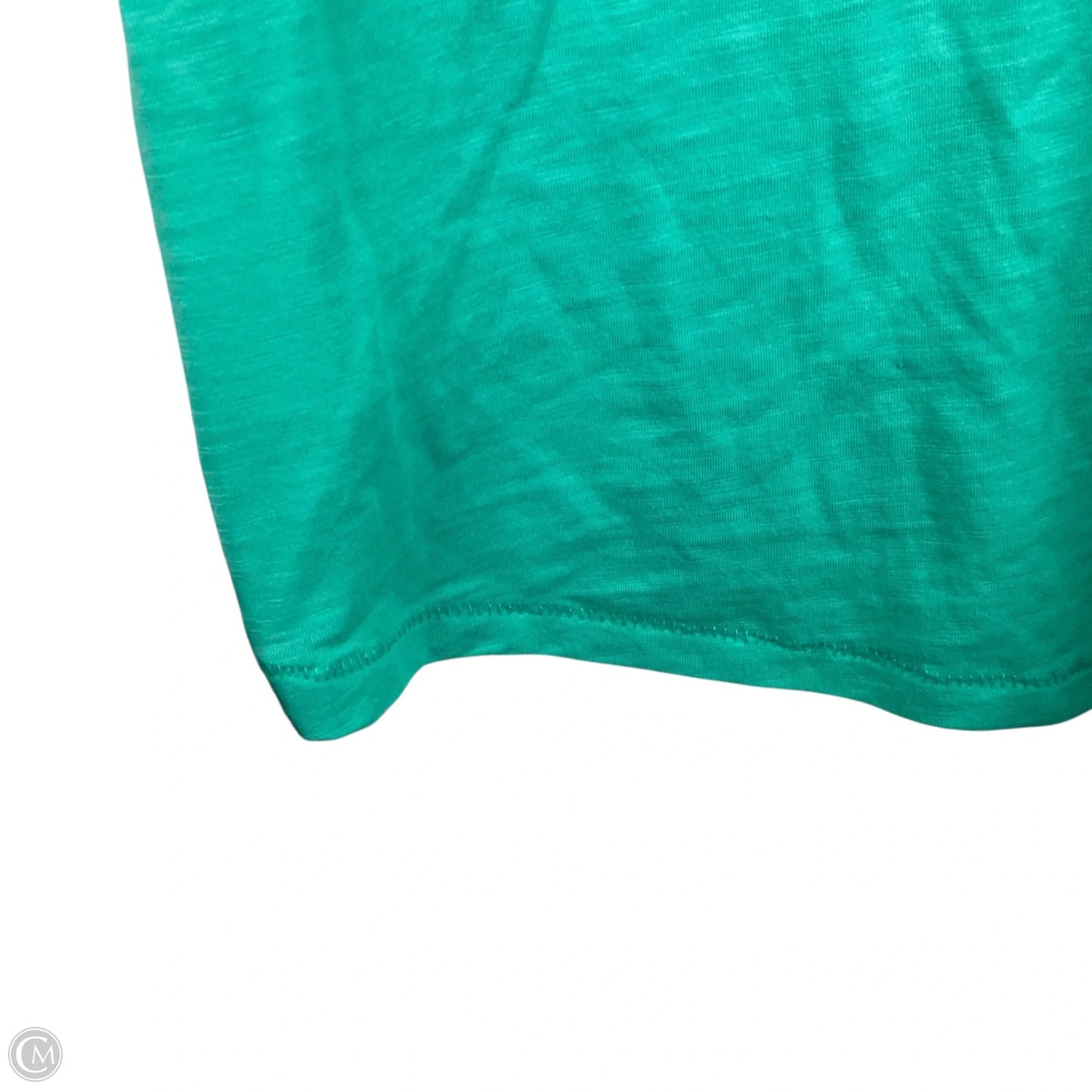 Top Short Sleeve Designer By Lilly Pulitzer In Teal, Size: S