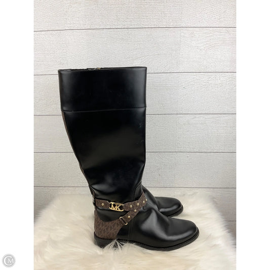 Boots Designer By Michael Kors In Black, Size: 9