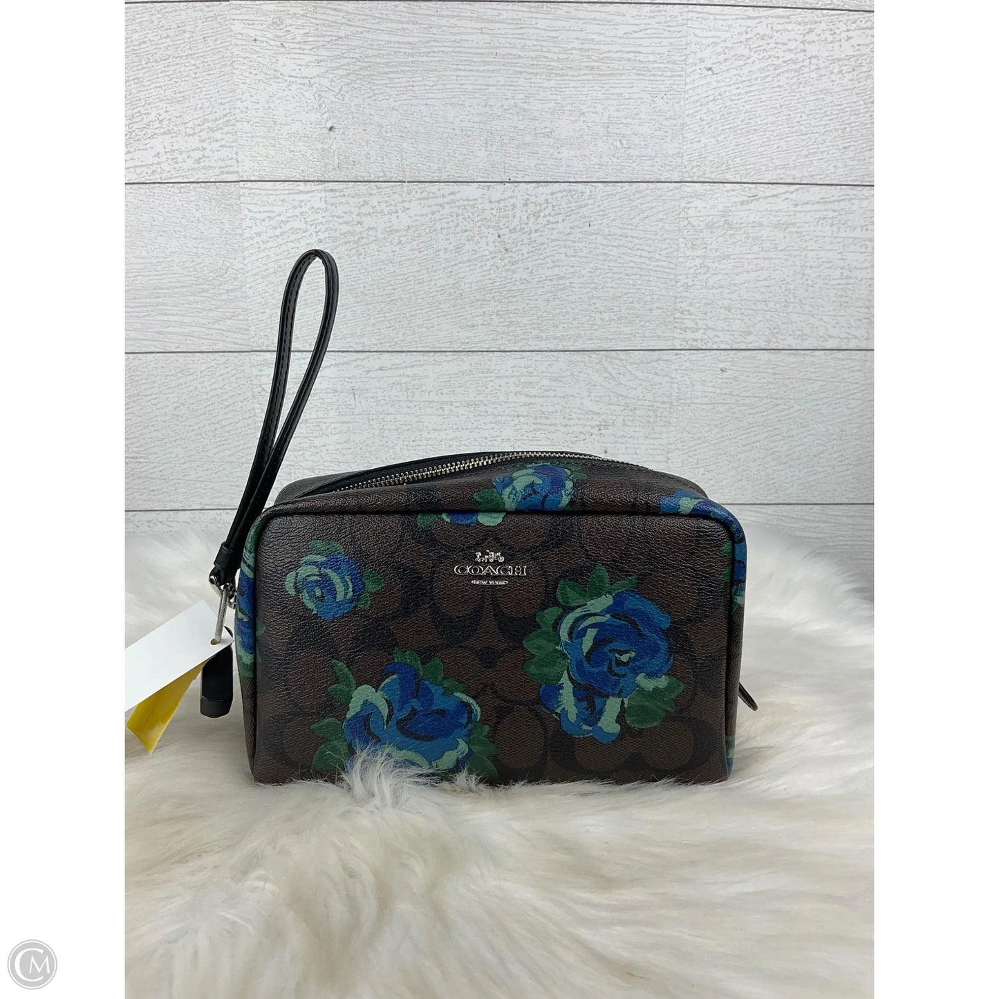 Makeup Bag Designer By Coach, Size: Medium
