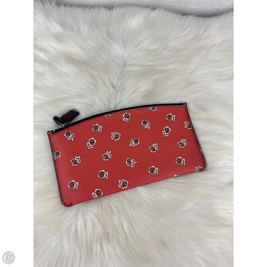 Makeup Bag Designer By Coach, Size: Medium