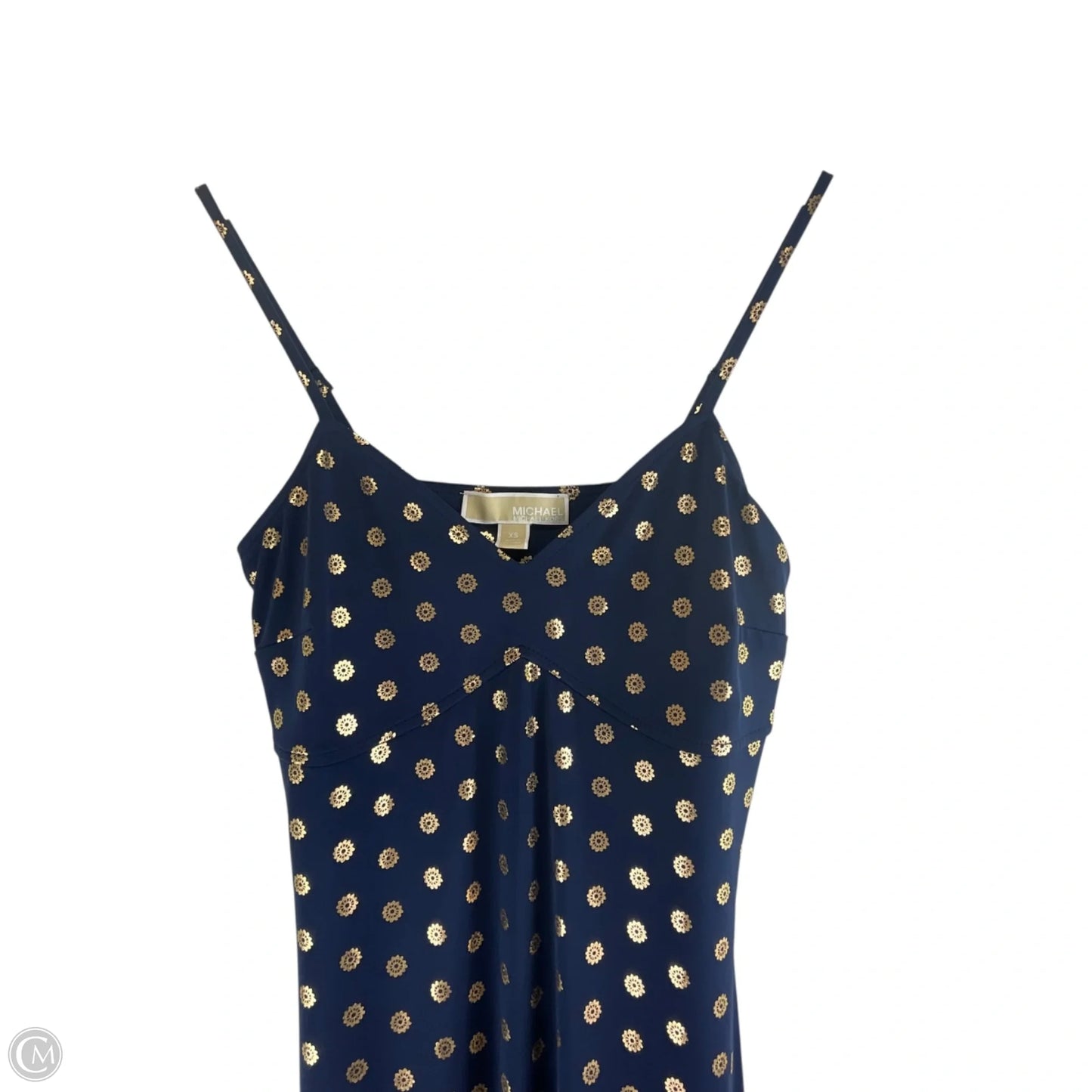 Dress Casual Maxi By Michael By Michael Kors In Navy, Size: Xs