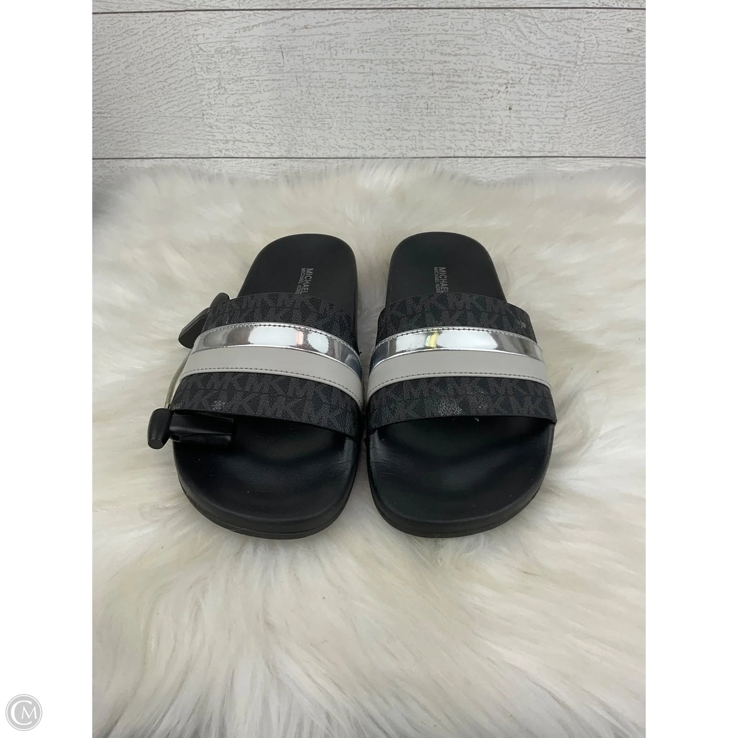 Sandals Designer By Michael Kors In Black, Size: 9