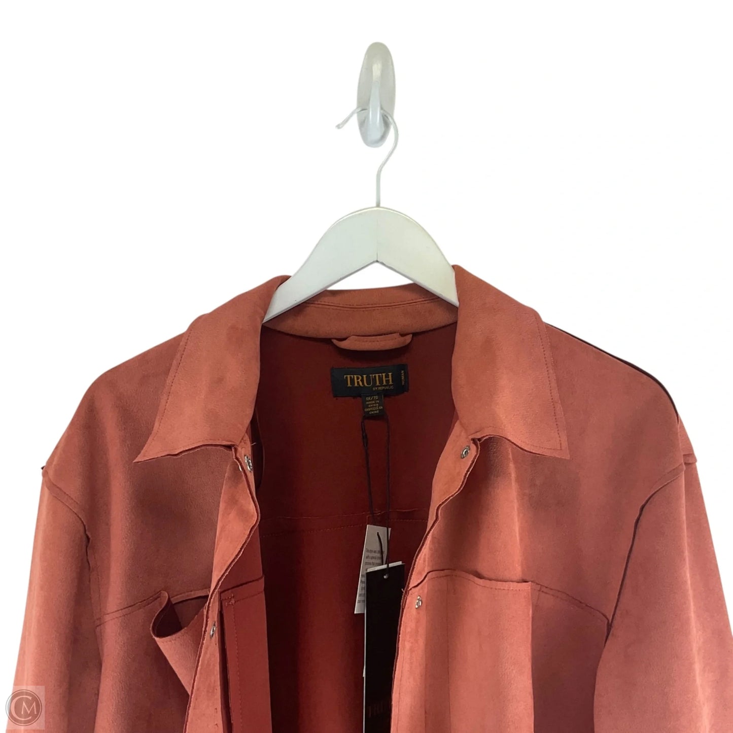Coat Other By Truth In Orange, Size: 1x