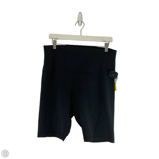 Athletic Shorts By Lululemon In Black, Size: 16