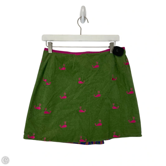 Skirt Designer By Lilly Pulitzer In Green & Pink, Size: 16