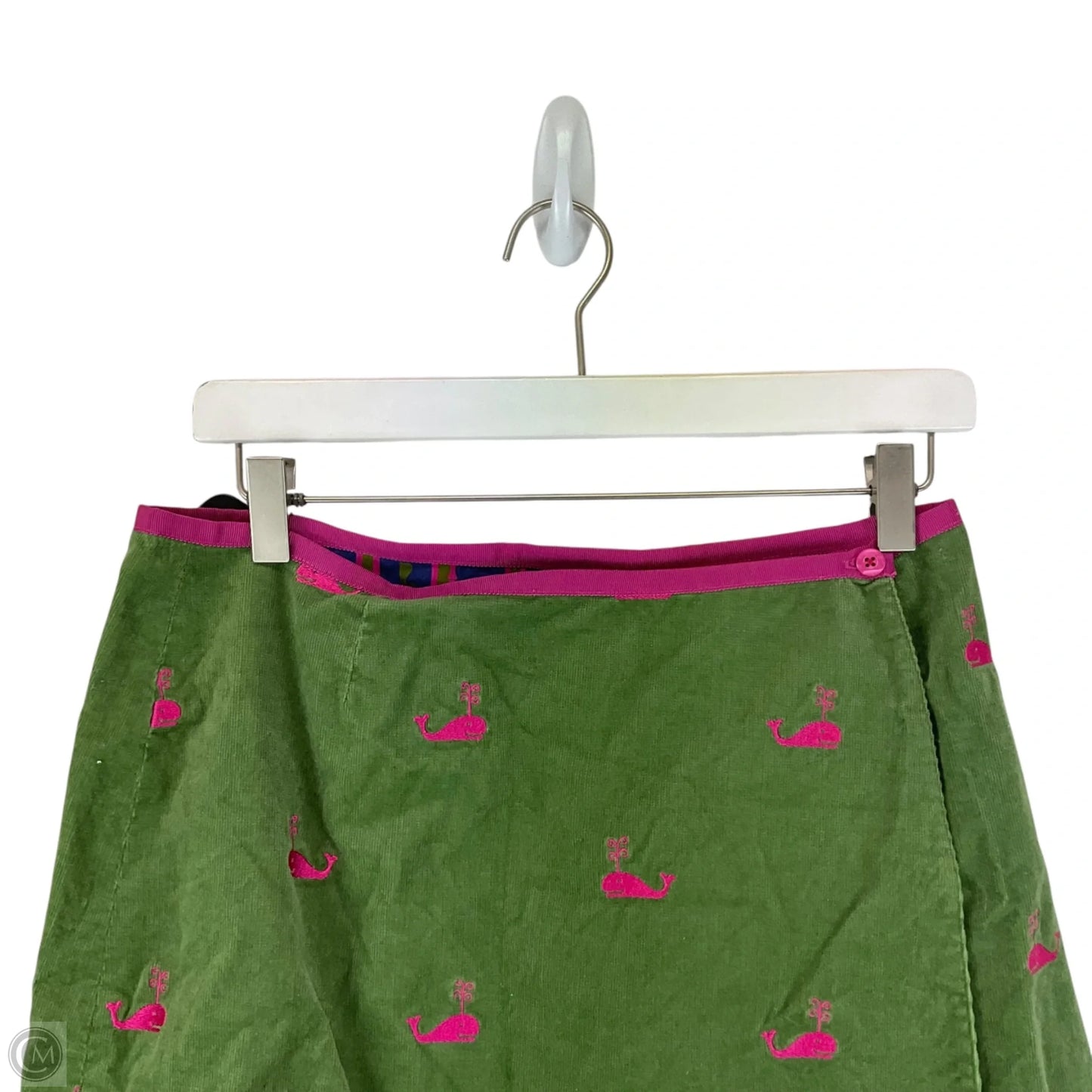 Skirt Designer By Lilly Pulitzer In Green & Pink, Size: 16