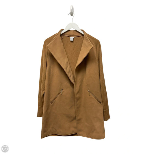 Cardigan By Chicos In Tan, Size: M