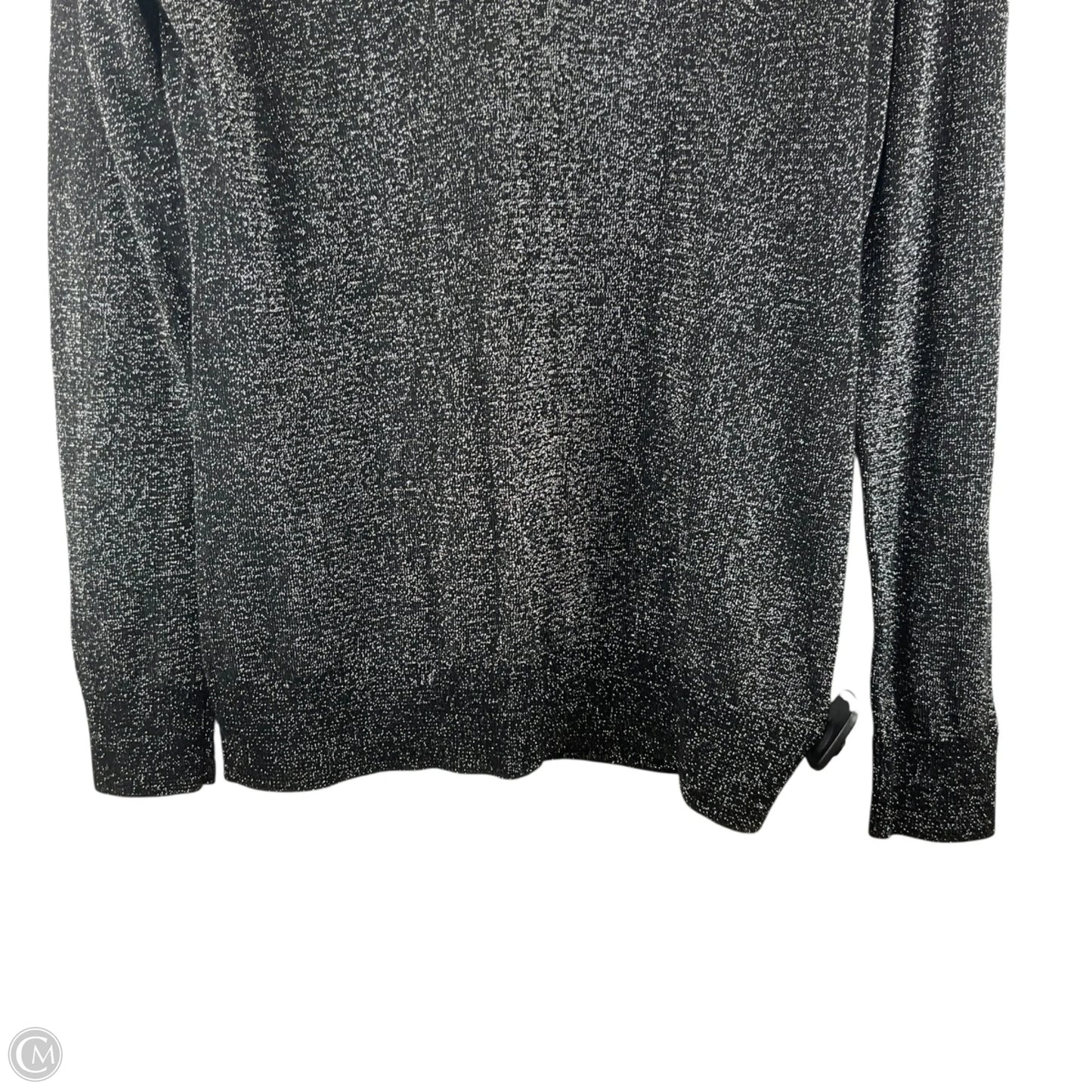 Top Long Sleeve By Michael By Michael Kors In Silver, Size: L
