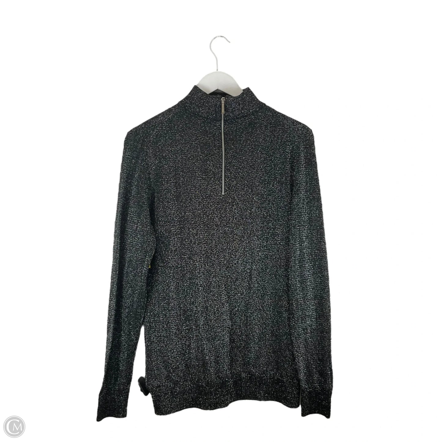 Top Long Sleeve By Michael By Michael Kors In Silver, Size: L