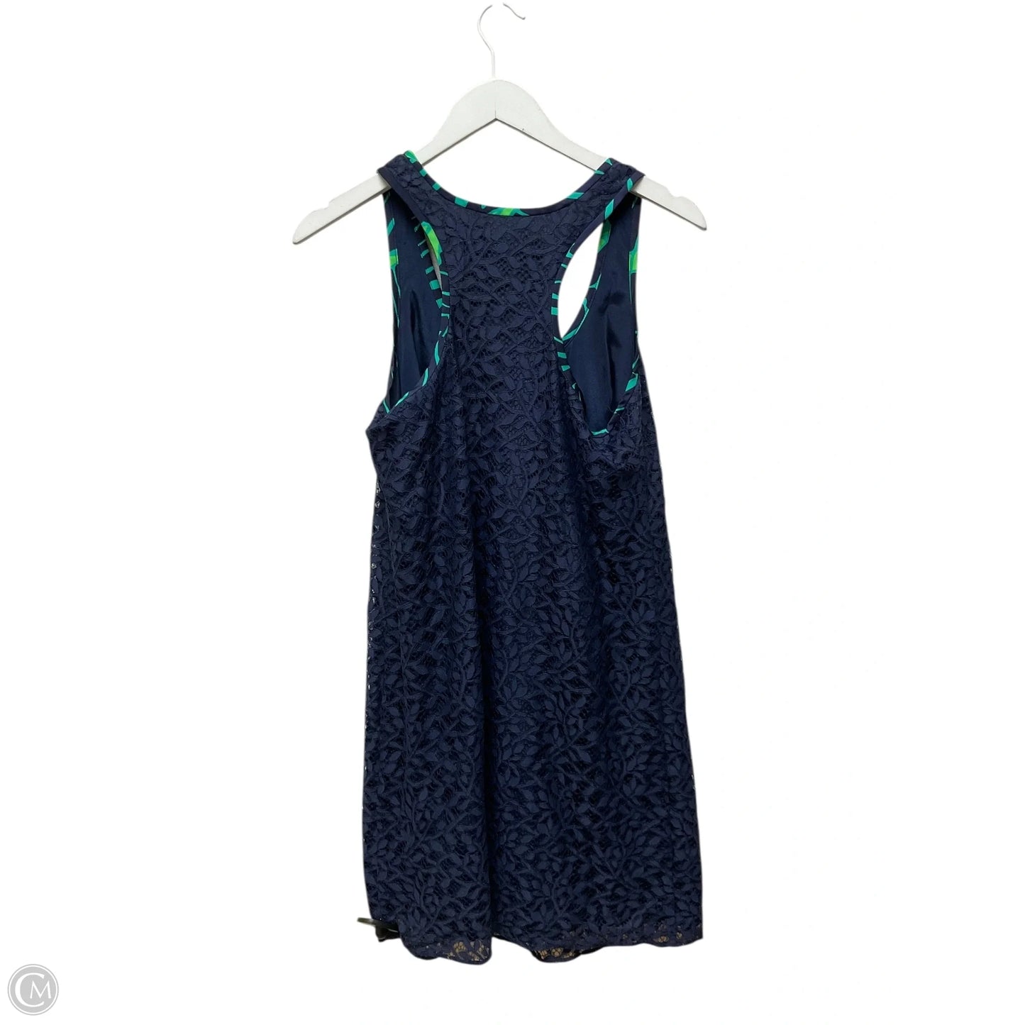 Dress Designer By Lilly Pulitzer In Navy, Size: M