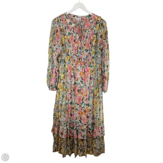 Dress Casual Maxi By Voy In Floral Print, Size: M