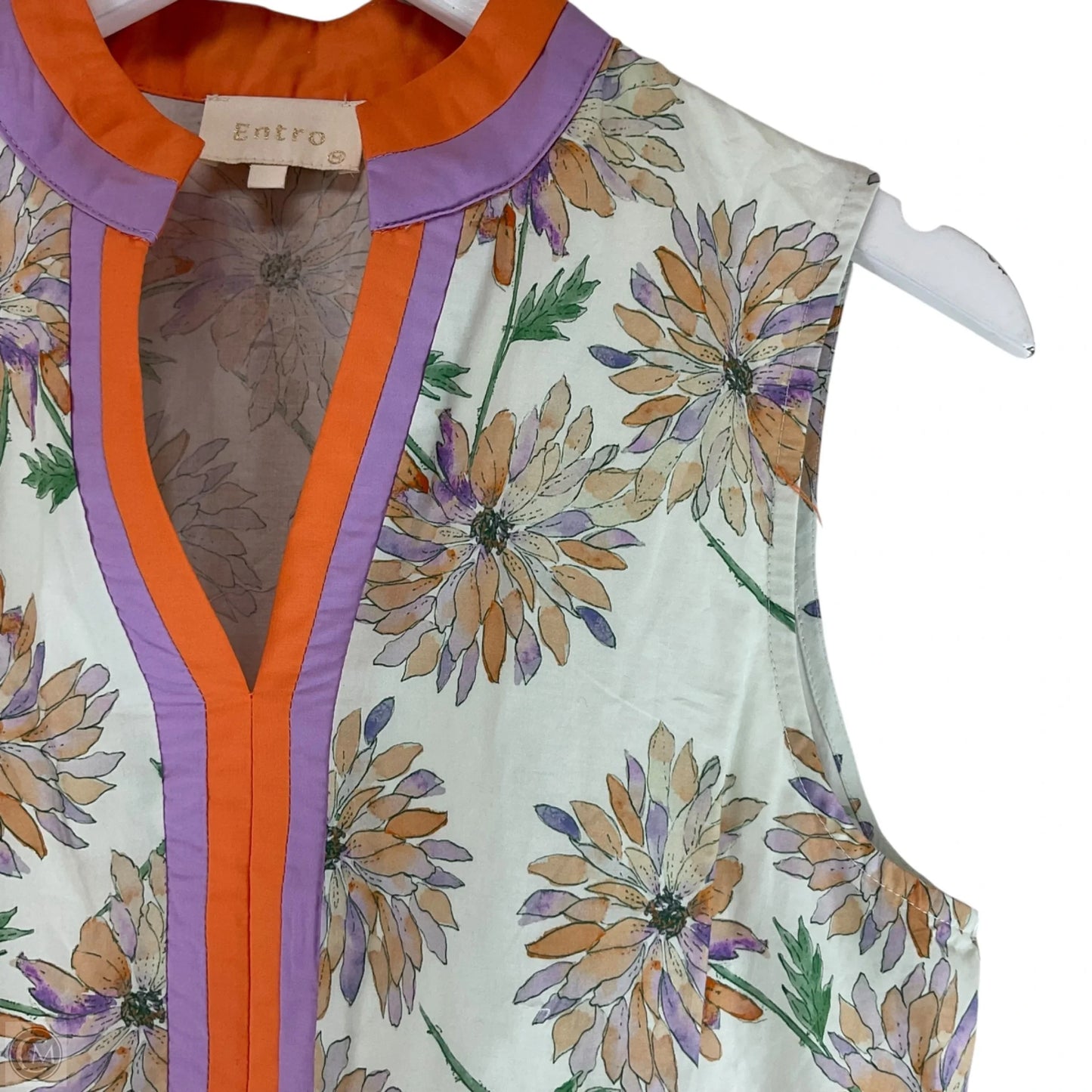 Dress Casual Maxi By Entro In Floral Print, Size: M