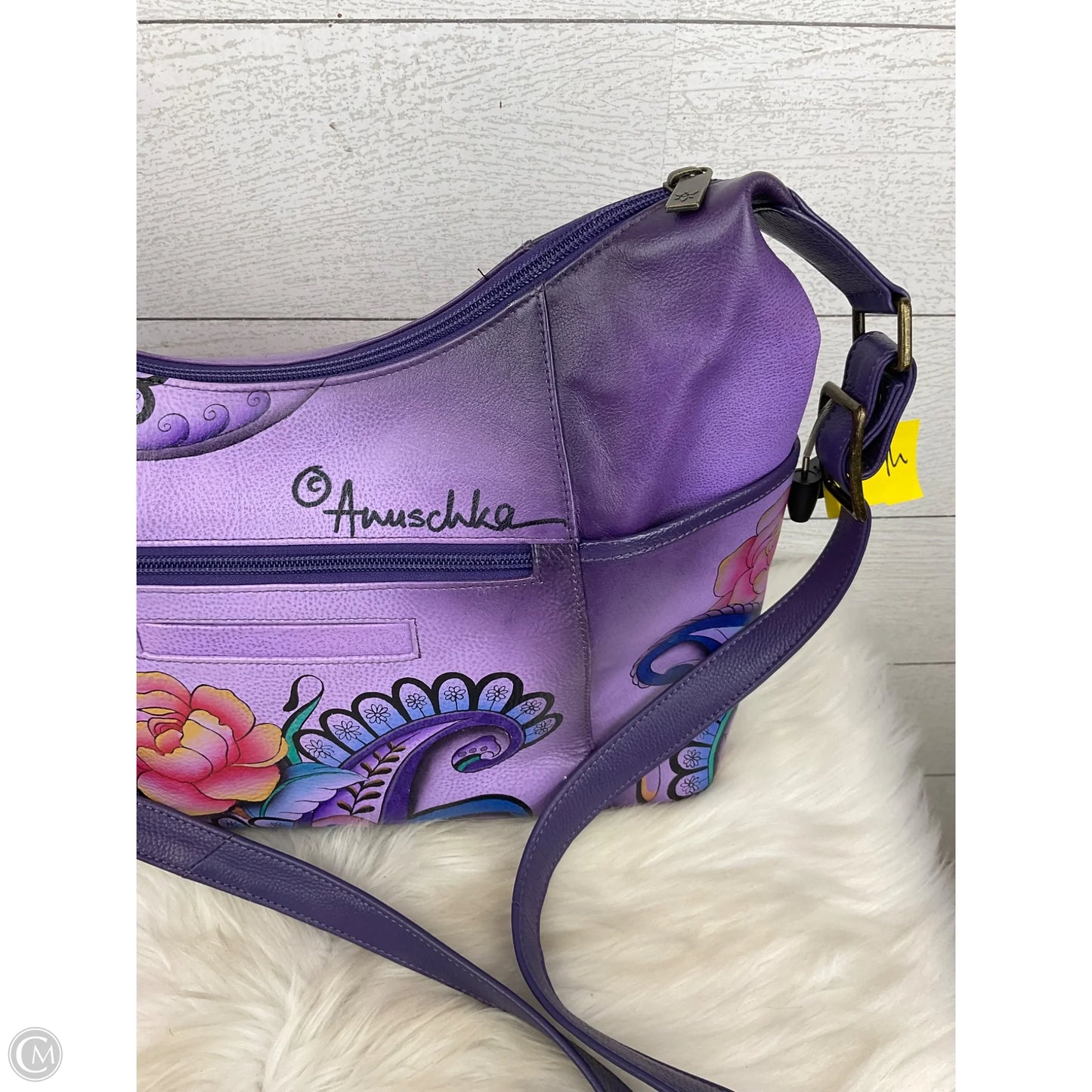 Crossbody By Anuschka, Size: Large
