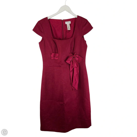 Dress Party Midi By Liz Claiborne In Red, Size: 6