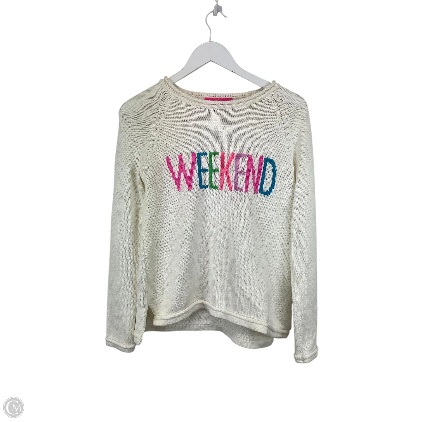 Sweater Designer By Lilly Pulitzer In Cream, Size: Xs