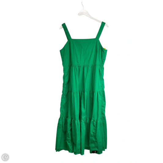 Dress Casual Maxi By Free Assembly In Green, Size: L