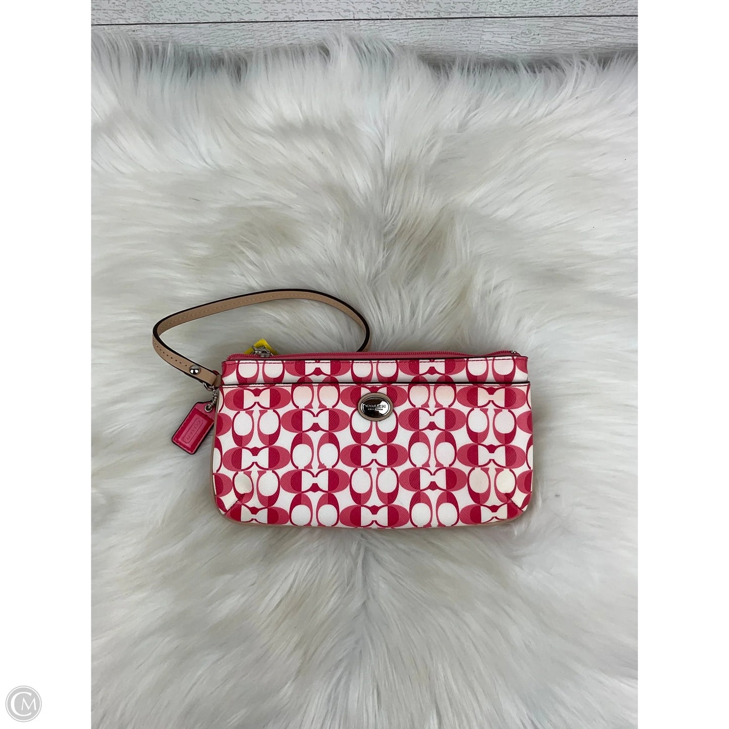 Wristlet Designer By Coach, Size: Large