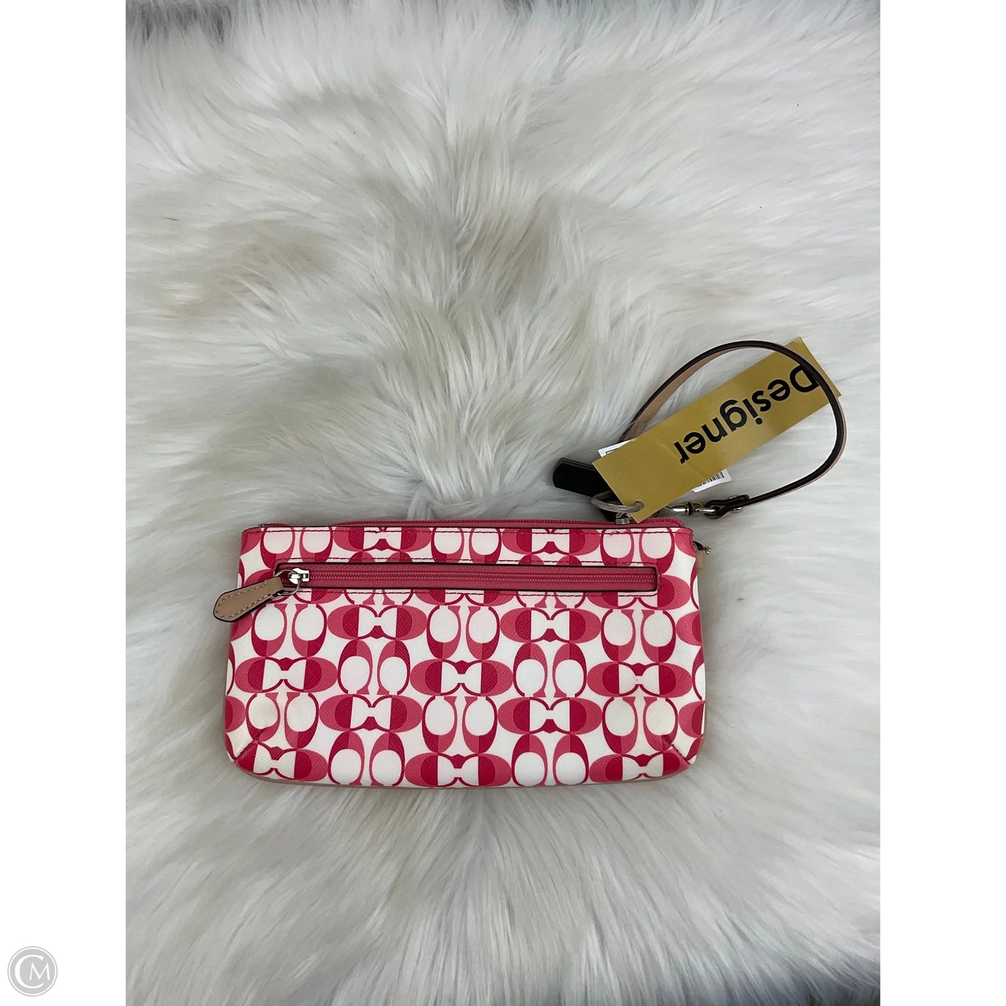 Wristlet Designer By Coach, Size: Large