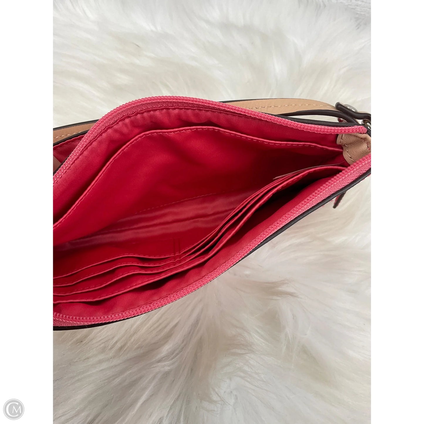 Wristlet Designer By Coach, Size: Large