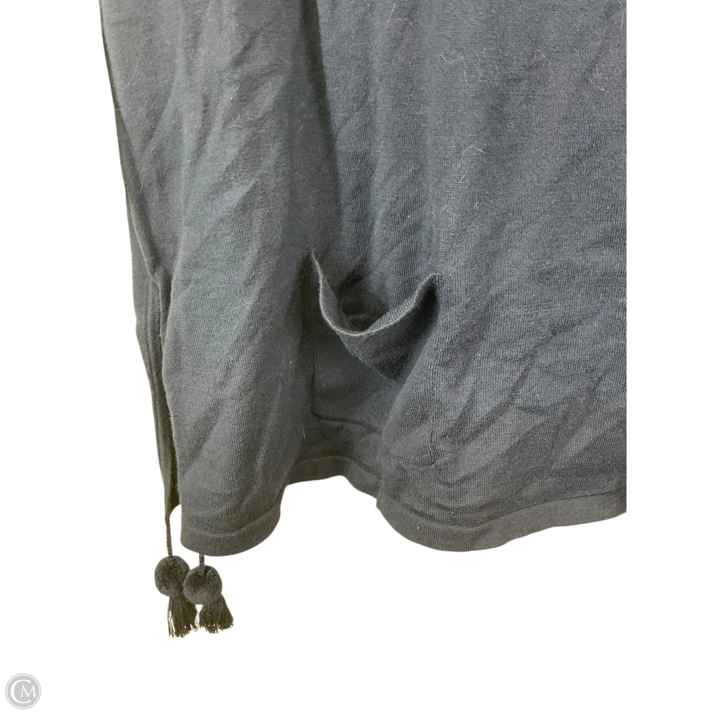 Top Long Sleeve Designer By Lilly Pulitzer In Blue & Grey, Size: S