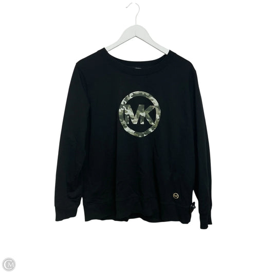 Top Long Sleeve Basic By Michael By Michael Kors In Black, Size: L