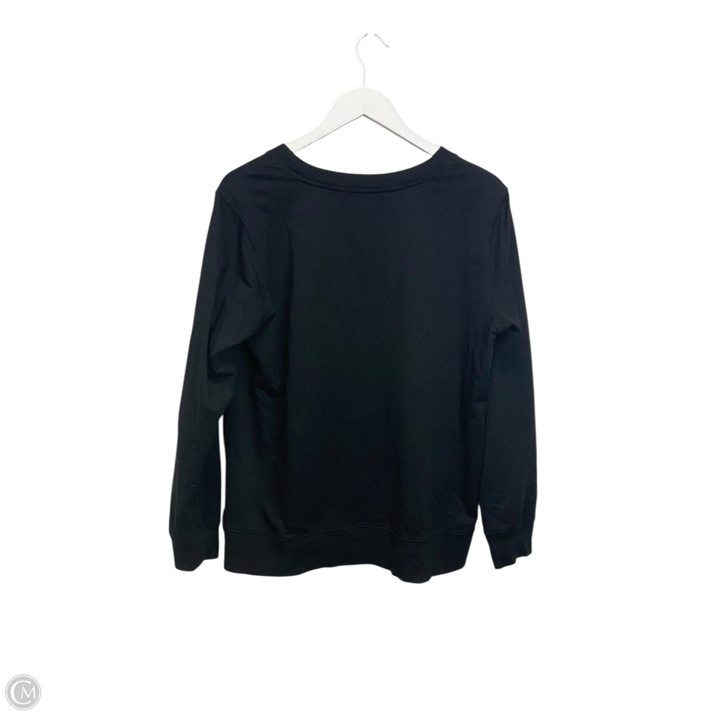 Top Long Sleeve Basic By Michael By Michael Kors In Black, Size: L