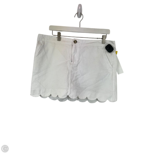 Shorts Designer By Lilly Pulitzer In White, Size: 12