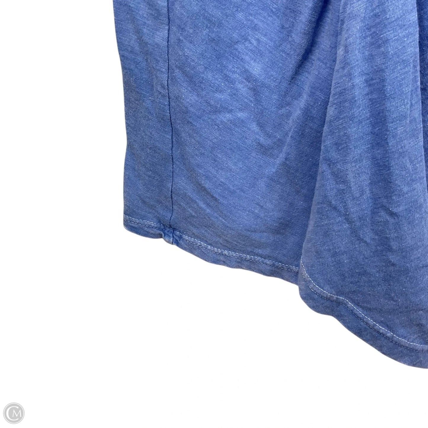 Top Short Sleeve By Anthropologie In Blue, Size: Xs