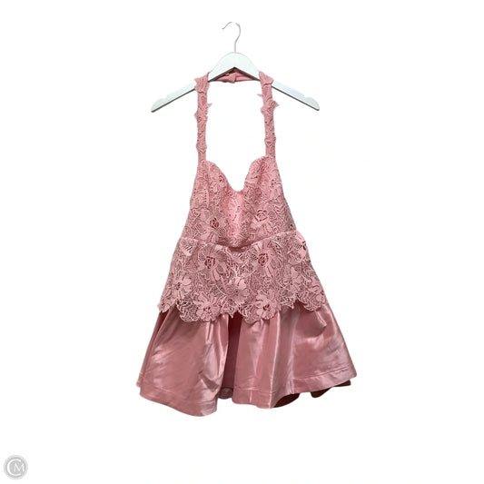 Dress Party Short By Bhldn In Pink, Size: L